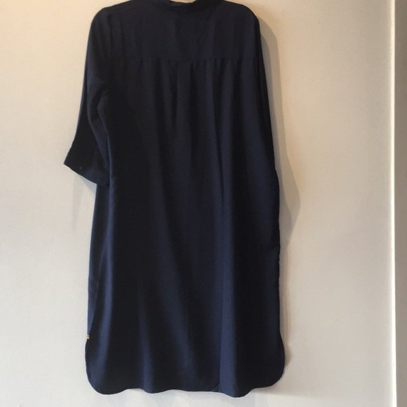 Aurelia Kurta XXL Dark Blue Buttons Indian Attire - Picture 8 of 8